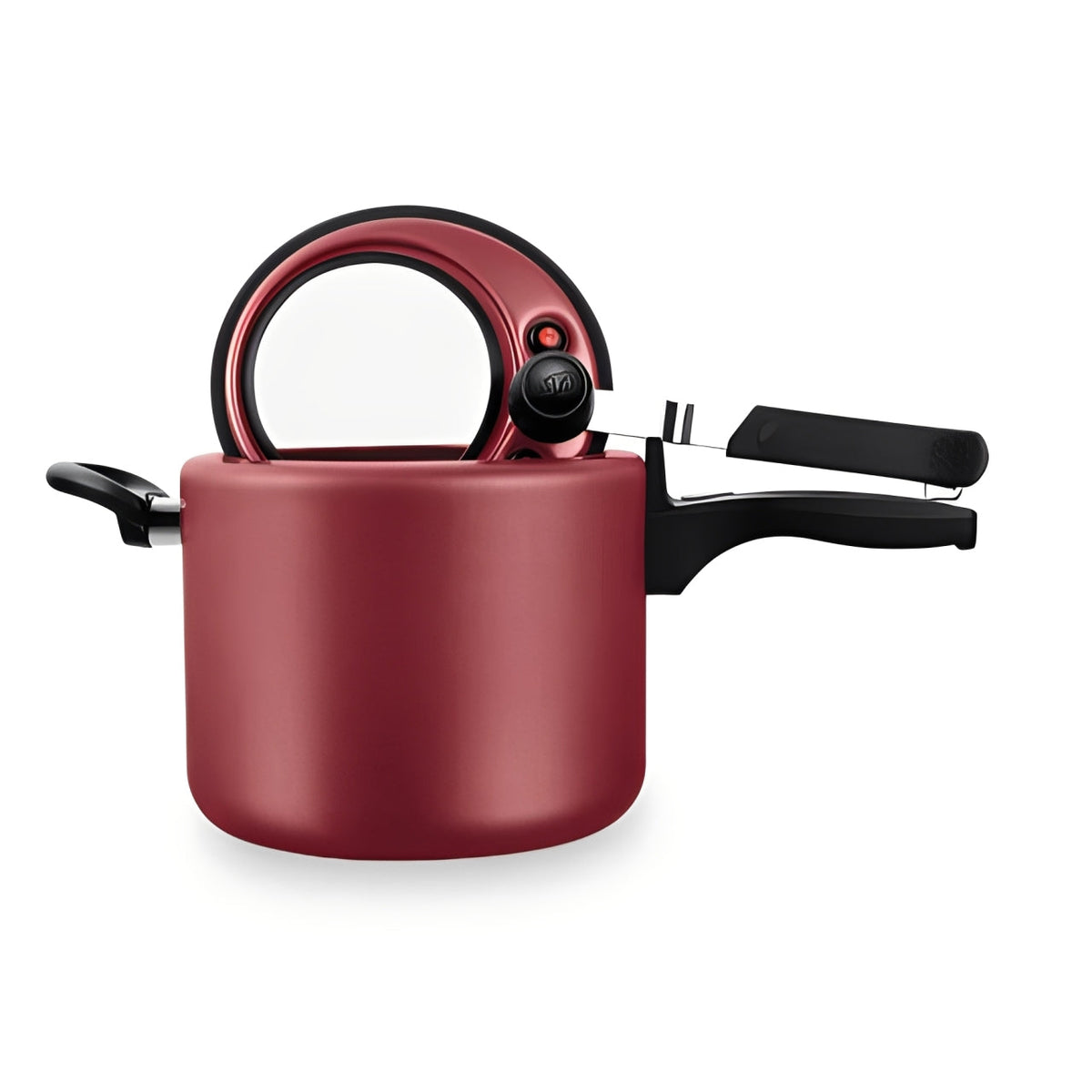[COMPRE 1 LEVE 3] Panela de Pressão 4,5L Antiaderente Com Visor [Grafite/Cereja/Baunilha]
