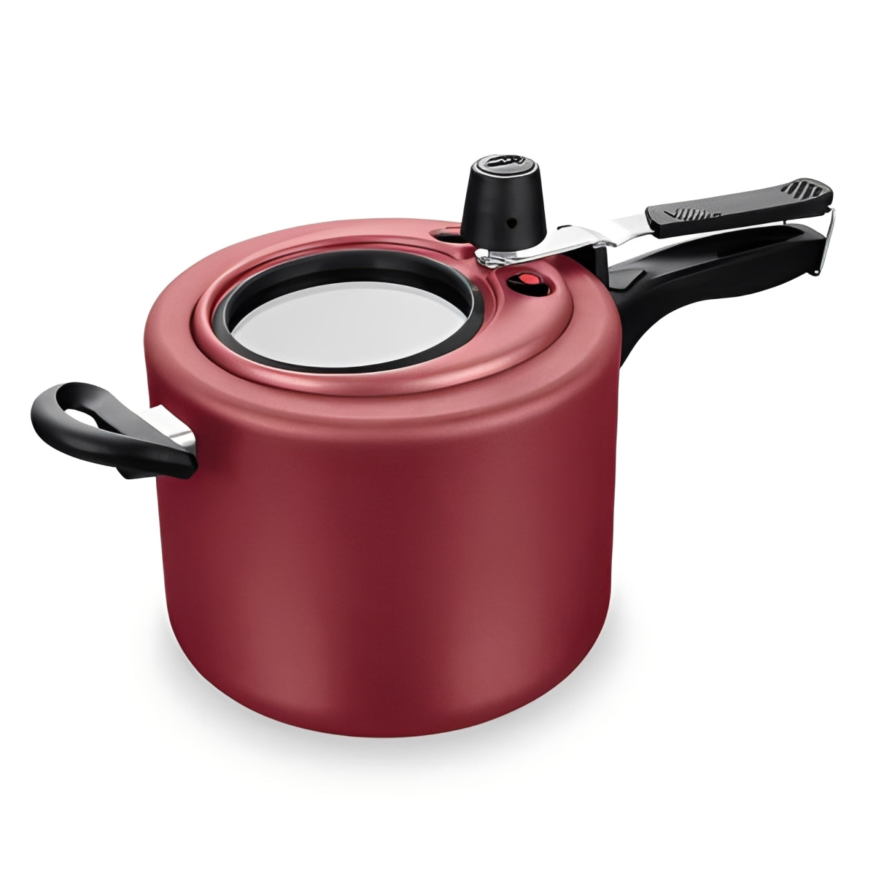 [COMPRE 1 LEVE 3] Panela de Pressão 4,5L Antiaderente Com Visor [Grafite/Cereja/Baunilha]