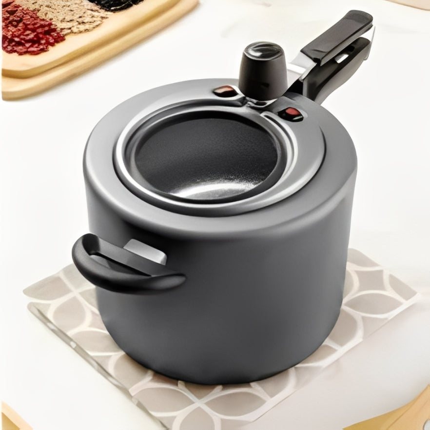 [COMPRE 1 LEVE 3] Panela de Pressão 4,5L Antiaderente Com Visor [Grafite/Cereja/Baunilha]